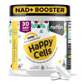 Nuton Happy Cells - NMN Supplement with Bioperine for Healthy Aging & Cellular Repair - NAD+ Supplement - Protects DNA, Promotes Skin Health & Brain Function