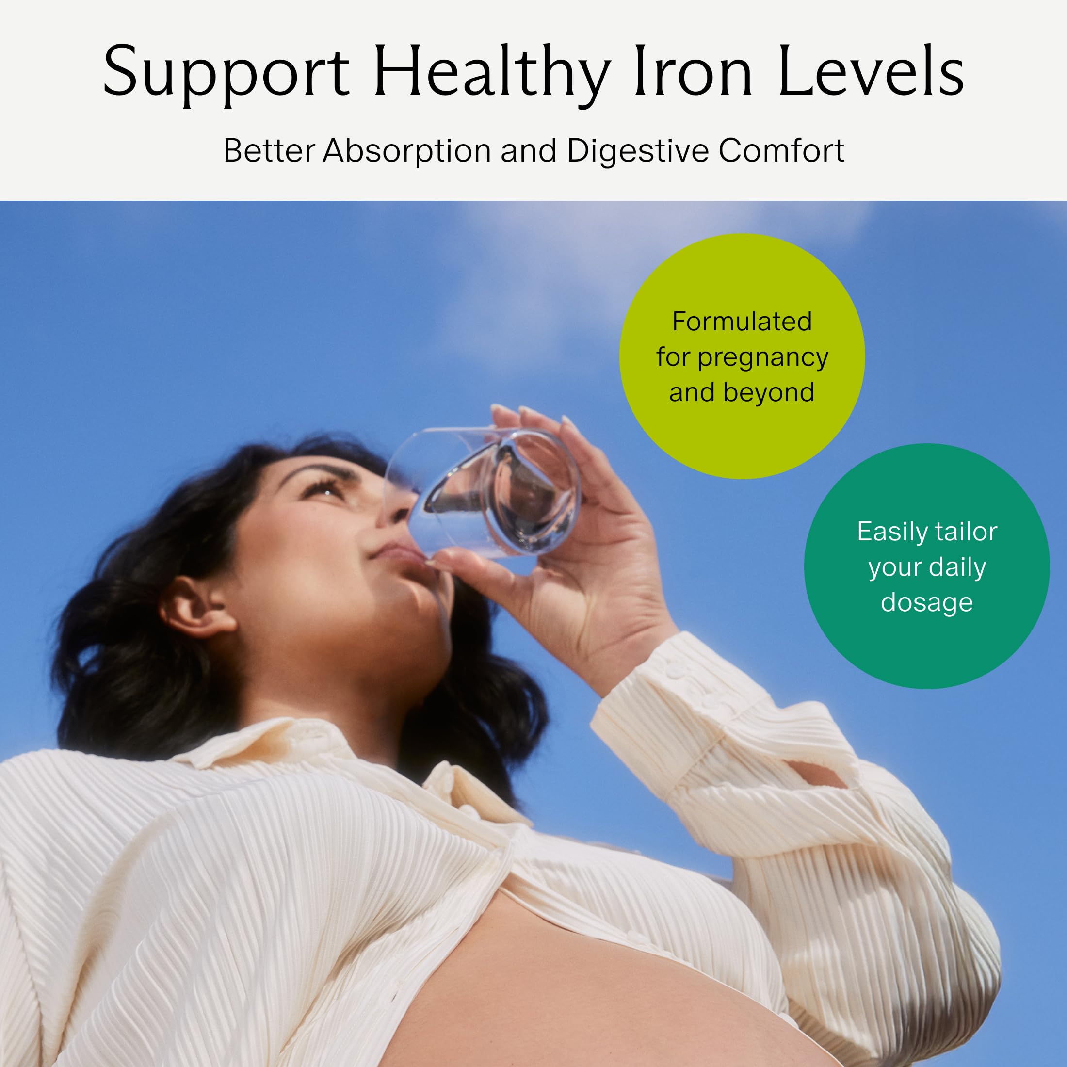 Needed. Prenatal Iron Supplement - Pregnancy, Breastfeeding, Postpartum - Aids Energy, Birth Weight & Baby's Neural Development