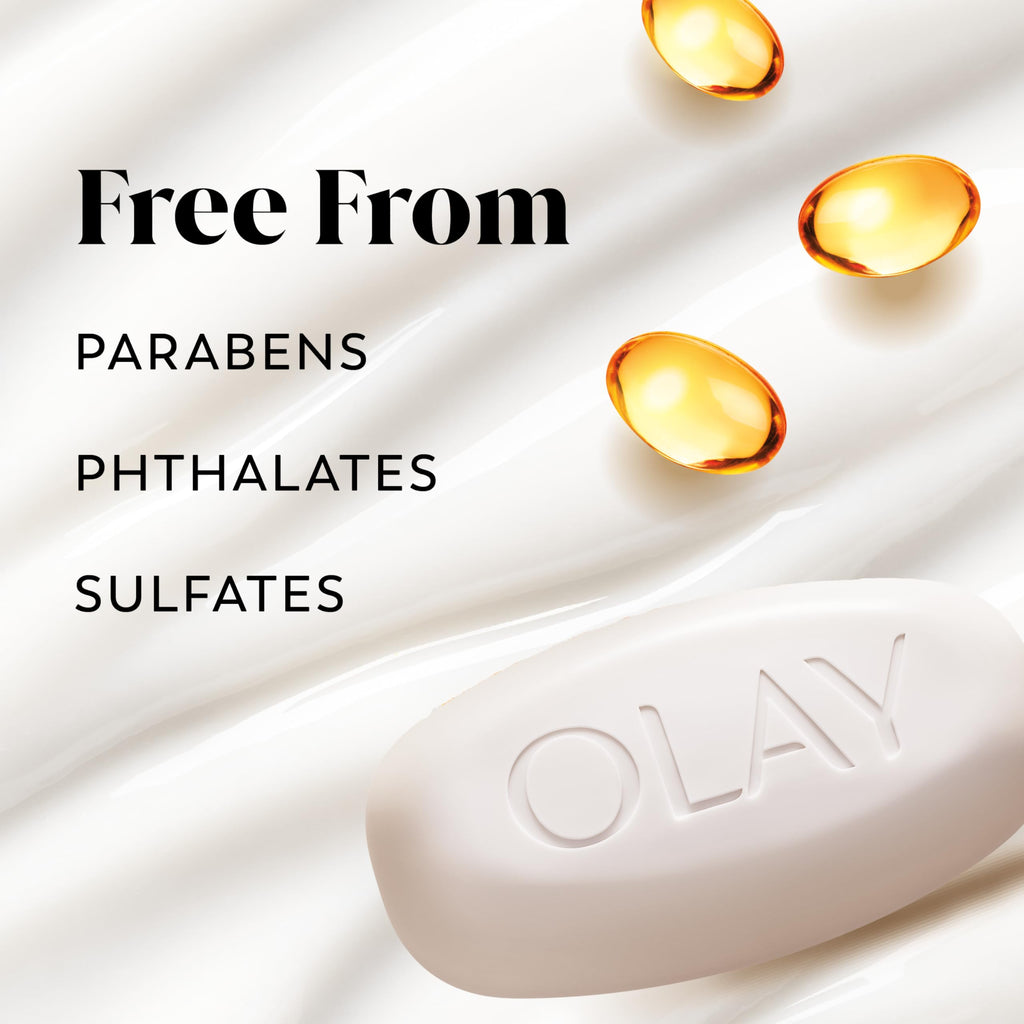 Olay Beauty Bar, Ultra Moisture,10x More Moisturizers, Nourishing Conditioners, Smooth & Gentle on Skin, Vitamin B3 Complex