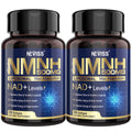 2Pack NAD+ Supplement, Next-Gen NMNH Liposomal 500mg, NR NMN Supplement Alternative, High Absorption NAD+ with Curcumin, Niacinamide for Cellular Energy, DNA Repair, Healthy Aging, 120 Softgels NEVISS Au supplements