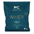 Kinetica Vanilla Whey Protein Powder | 4.5kg | 23g Protein per Serving | 150 Servings Kinetica Au supplements