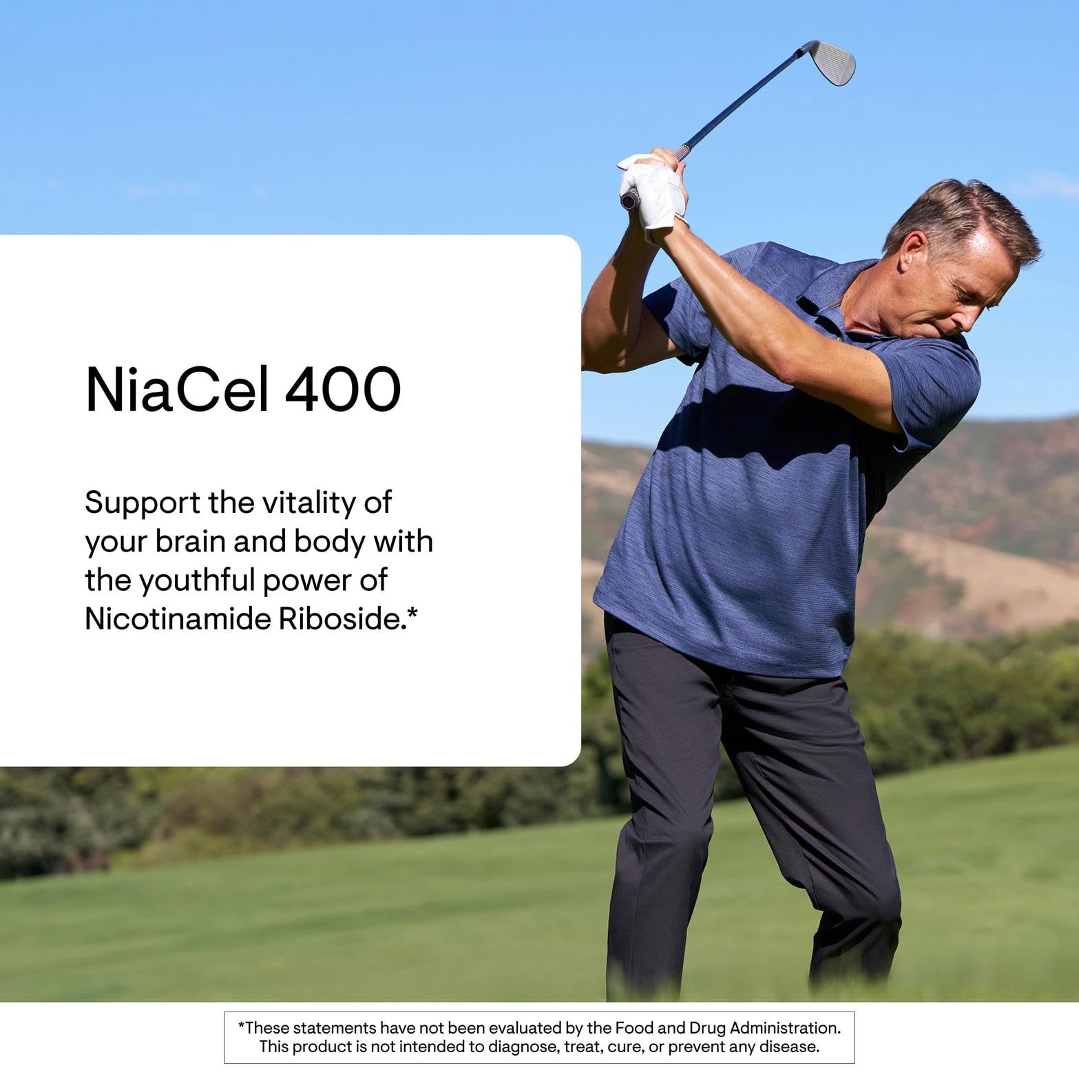 THORNE - NiaCel 400 - NAD Supplement - Nicotinamide Riboside - Support Healthy Aging, Cellular Energy Production & Sleep-Wake Cycle* - NSF Certified for Sport - Gluten Free - 60 Servings THORNE Au supplements