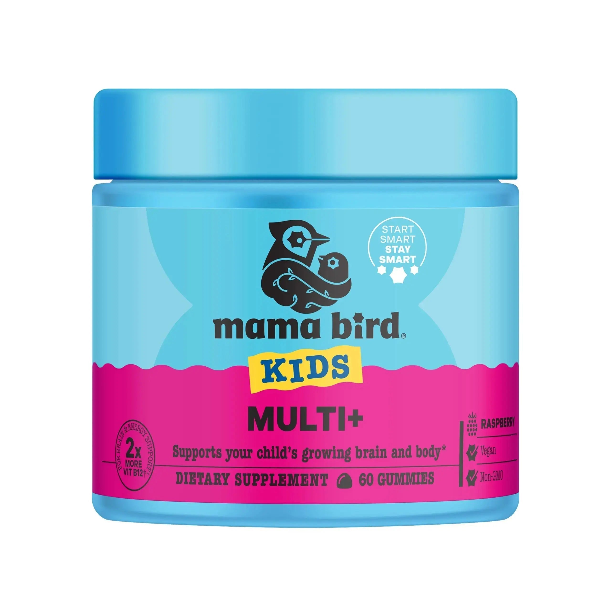 Best Nest Wellness Multi Plus Gummies - Brain Health Support Supplement with Methylated Vitamins - Chewable Multivitamin for Kids Best Nest Wellness Au supplements