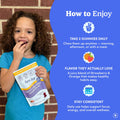 FIRST DAY Kids Magnesium Citrate Gummies (Ages 4+) with No Melatonin | Calm Kids Magnesium Gummies | Bedtime Supplement for Better Sleep with Suntheanine