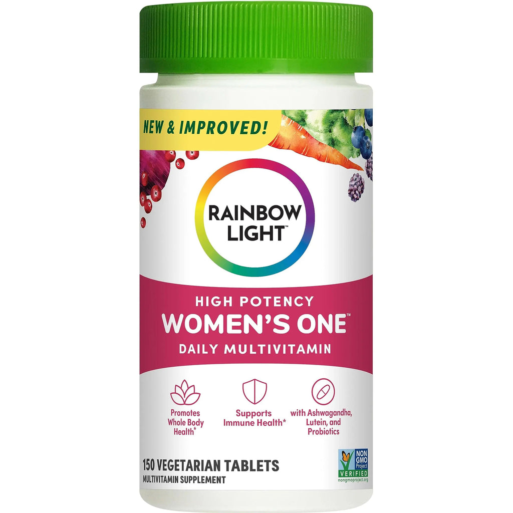 Rainbow Light Womens One High-Potency Daily Multivitamin, Womens Multivitamin Rainbow Light Au supplements