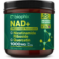biophix NAD+ Liposomal Supplement for Women & Men - 1000 mg per Serving - Nicotinamide Riboside, Micronized Resveratrol & Quercetin Complex - 100 Veg Capsules - Non-GMO, Gluten-Free, cGMP Certified biophix Au supplements