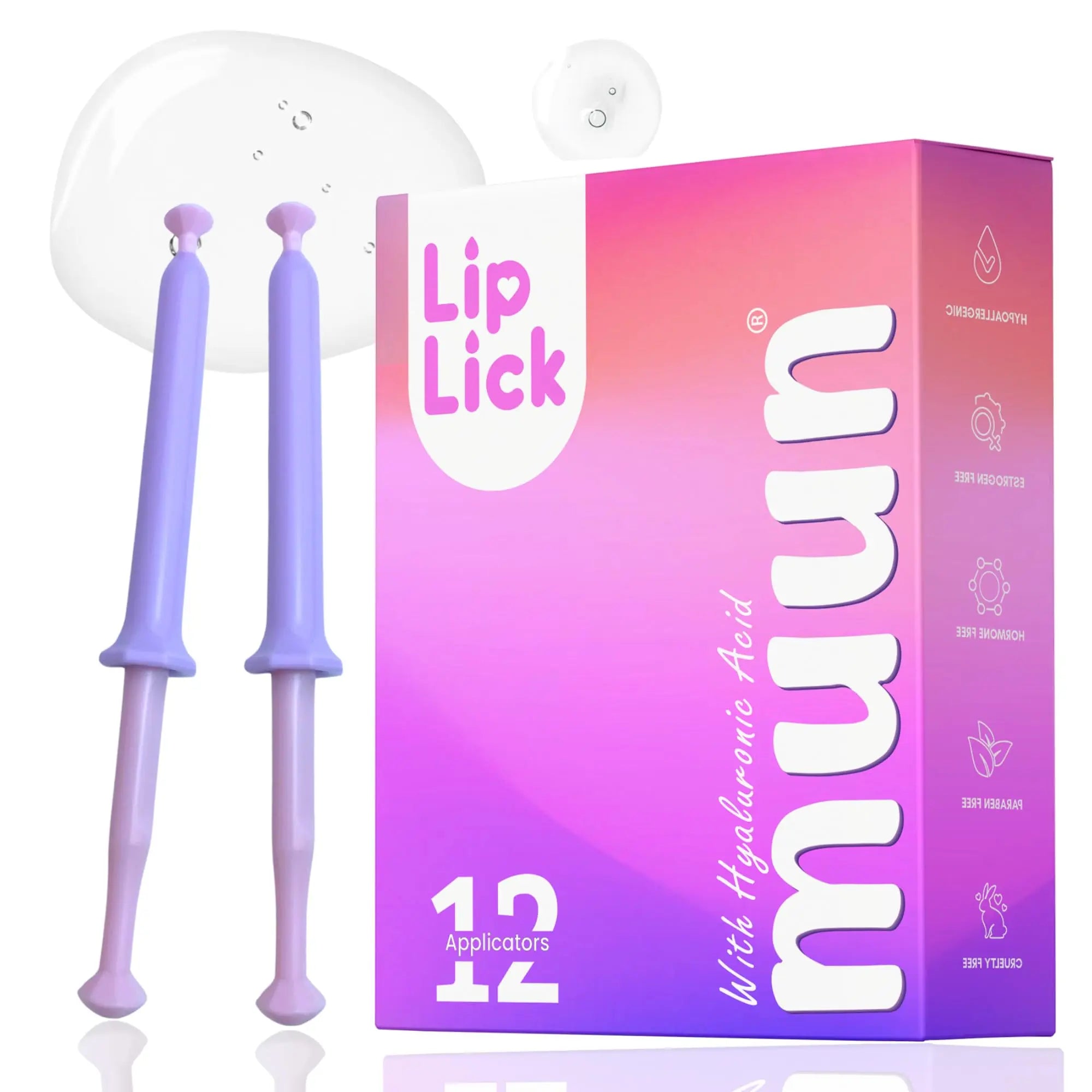 Muun Vaginal Moisturizer - Pack 12 Immediate Intimate Hydration - Dryness Burning Itching Muun Au supplements