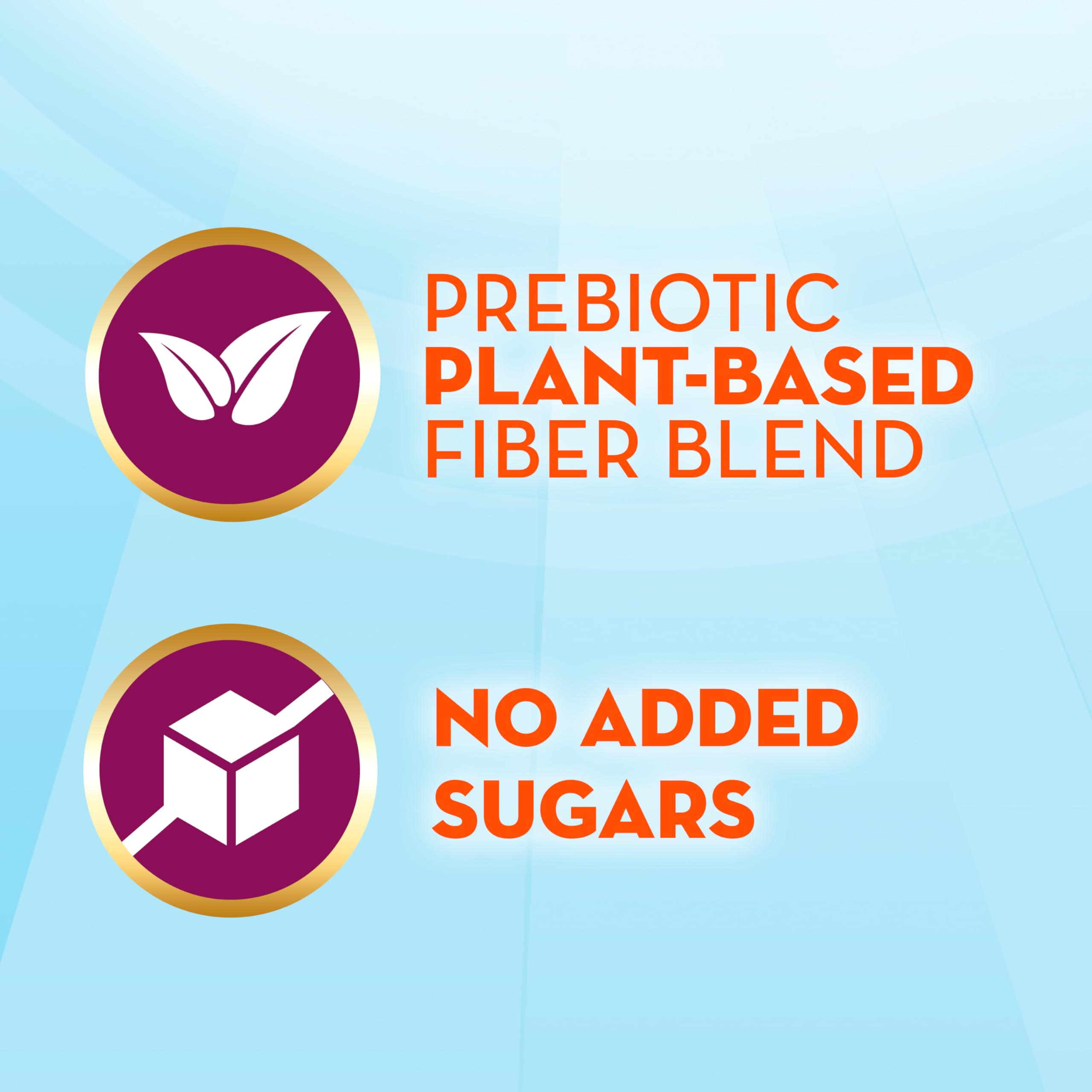 Metamucil Fiber Supplement, Unflavored Clear Mixing Powder, No Grit, No Sugar Added, Plant Based Prebiotic Fiber Supplement