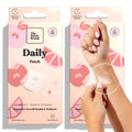 The Patch Brand Daily Support Patches | Natural Wellness Infused with Vitamin C, Zinc Citrate, Vitamin D, Ginko Biloba and Echinacea The Patch Brand Au supplements