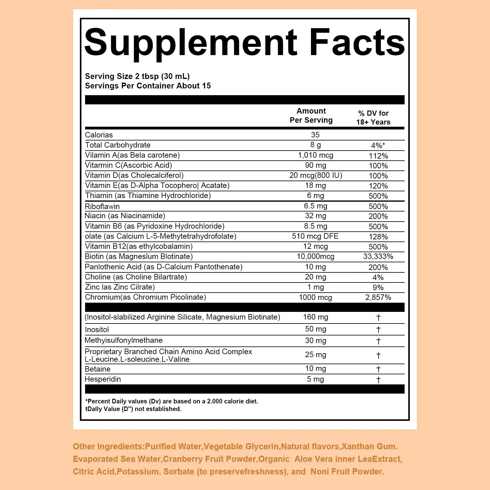 Zeniber MaayRuth Multivitamins Hair Growth&Liquid Multivitamins for Women, Biotin 10000mcg Liquid Multivitamin Hair Growth Supplement, 15.22 OZ Zeniber Au supplements