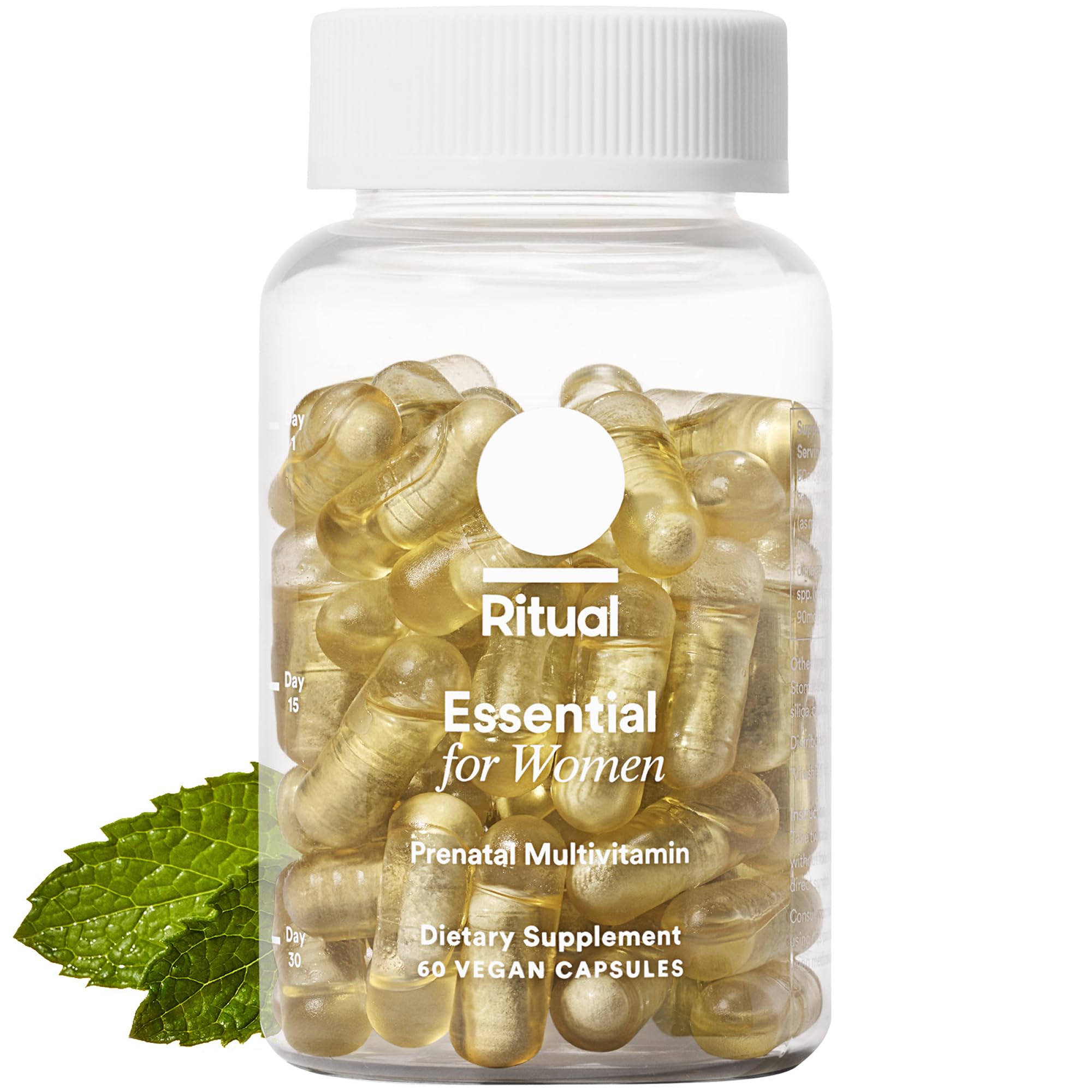 Ritual Prenatal Multivitamin for Women - Key Essential Vitamins and Minerals to Support Mom and Baby During Pregnancy* - Folate, Choline, Omega-3 DHA, Iron