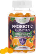 Probiotic Gummies - Advanced Multi-Strain Probiotic Formula - Gut & Digestive Health Support Gummy - Bacillus Coagulans 5 Billion CFU Per Serving, Daily Acidophilus Probiotics Supplement - 120 Gummies