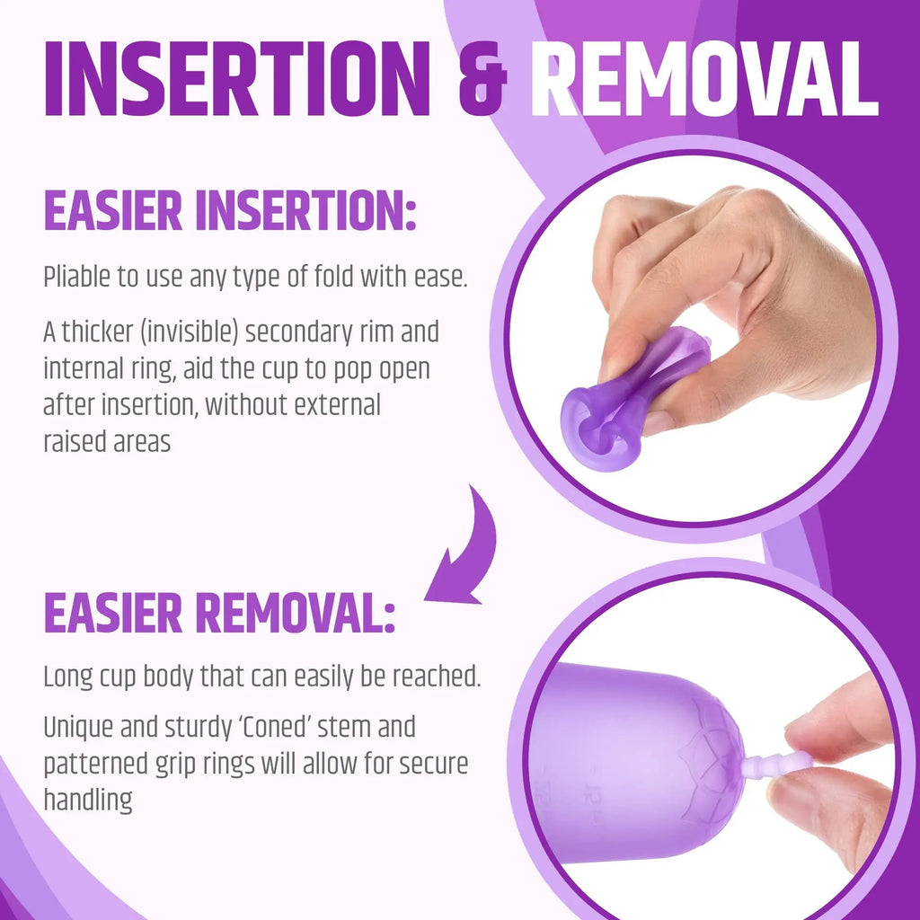 Venus Large Menstrual Cup – High Capacity for Heavy Flow -Made in USA - 100% Medical Grade Silicone VENUS Au supplements