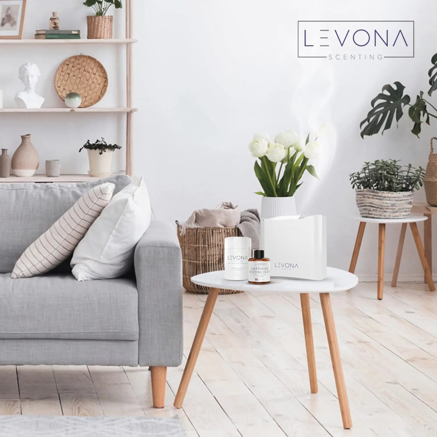 Levona Scent Pure Essential Oils For Diffusers For Home, Hotel & Office - Sapphire Moonlight Essential Oil LEVONA SCENT Au supplements