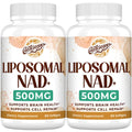 Liposomal NAD+ 500 MG Supplement, True NAD Plus Supplement, Superior Absorption, Boost NAD+ More Efficient Than Nicotinamide Riboside for Cellular Energy, Healthy Aging, 120 Serving Caenciennes Au supplements