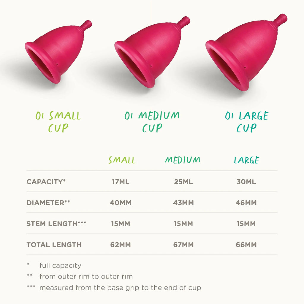 Oi | Organic Initiative - Menstrual Cup | Small - Slim-fit, Wear for 12 hrs | Reusable, Leak Free (17 ml) oi Au supplements