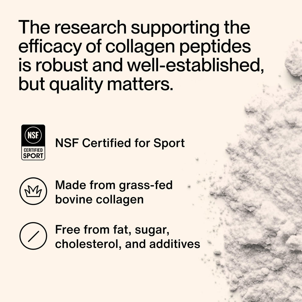 Momentous Grass-Fed Collagen Peptides Powder - Collagen Protein Powder with Fortigel & Vitamin C for Hair, Skin, Nails, & Joint Health Support