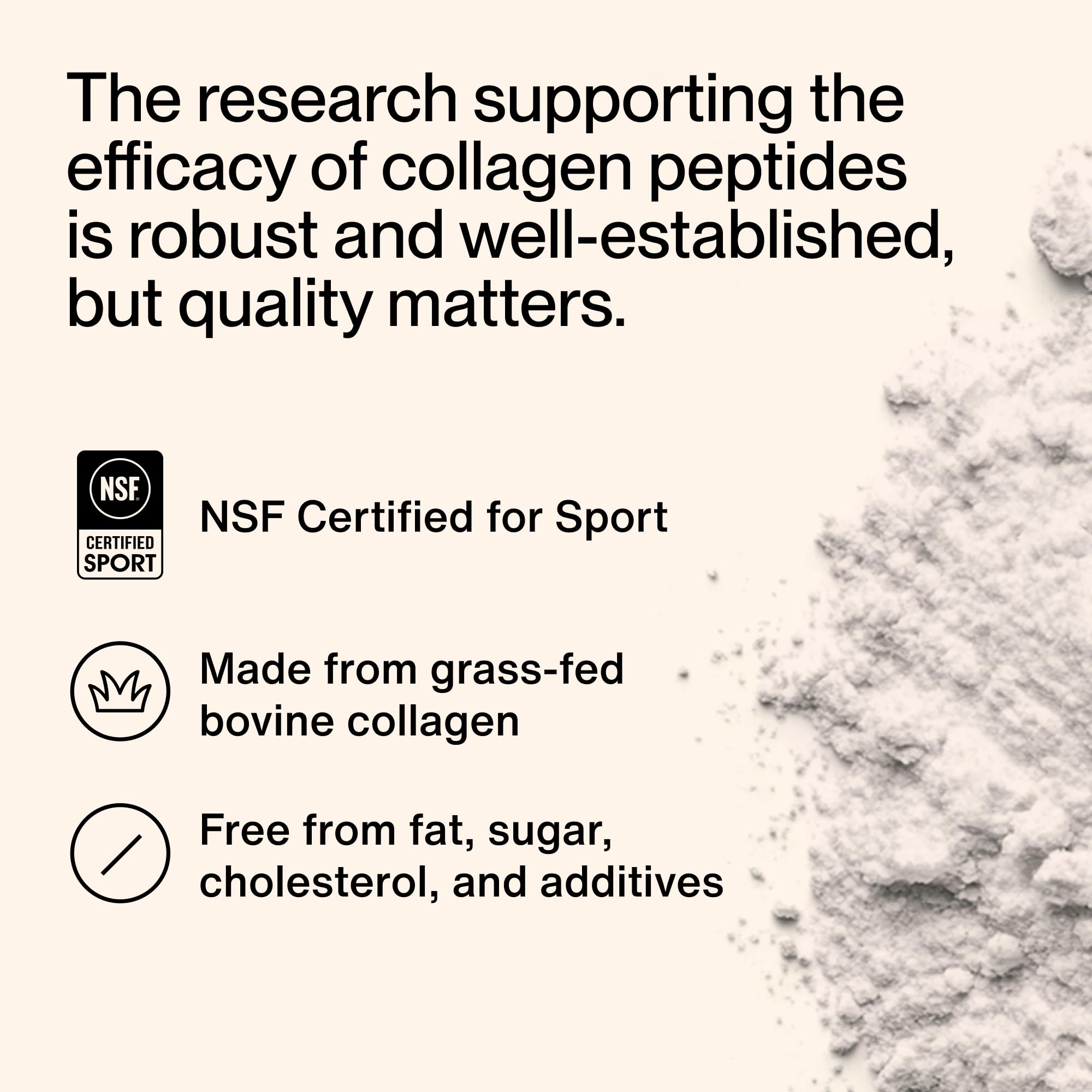 Momentous Grass-Fed Collagen Peptides Powder - Collagen Protein Powder with Fortigel & Vitamin C for Hair, Skin, Nails, & Joint Health Support