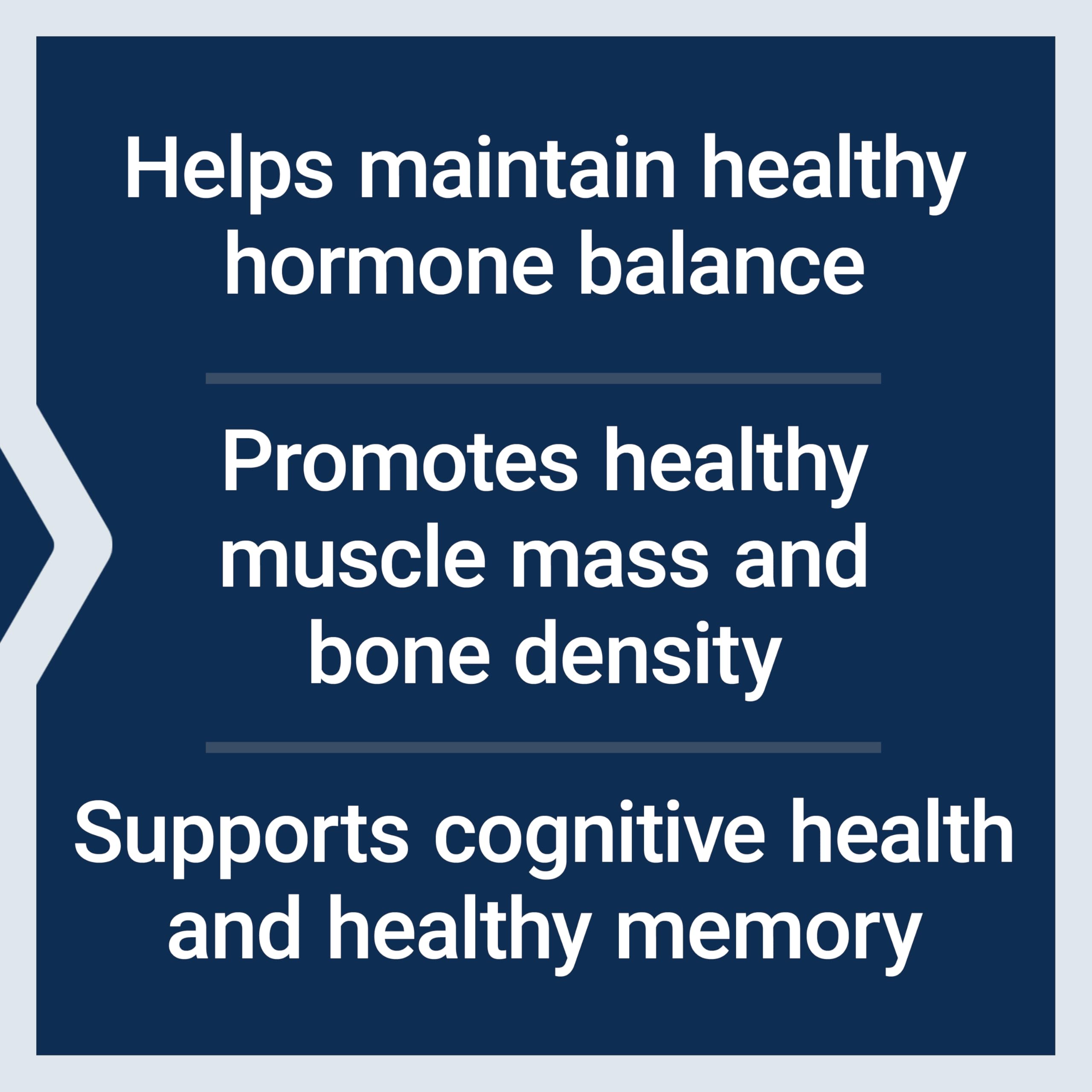 Life Extension DHEA 50 mg – Hormone Balance Supplement, Memory, Muscle Mass and Bone Density Support, Healthy Sex Drive, Gluten-Free, Non-GMO, 60 Capsules Life Extension Au supplements