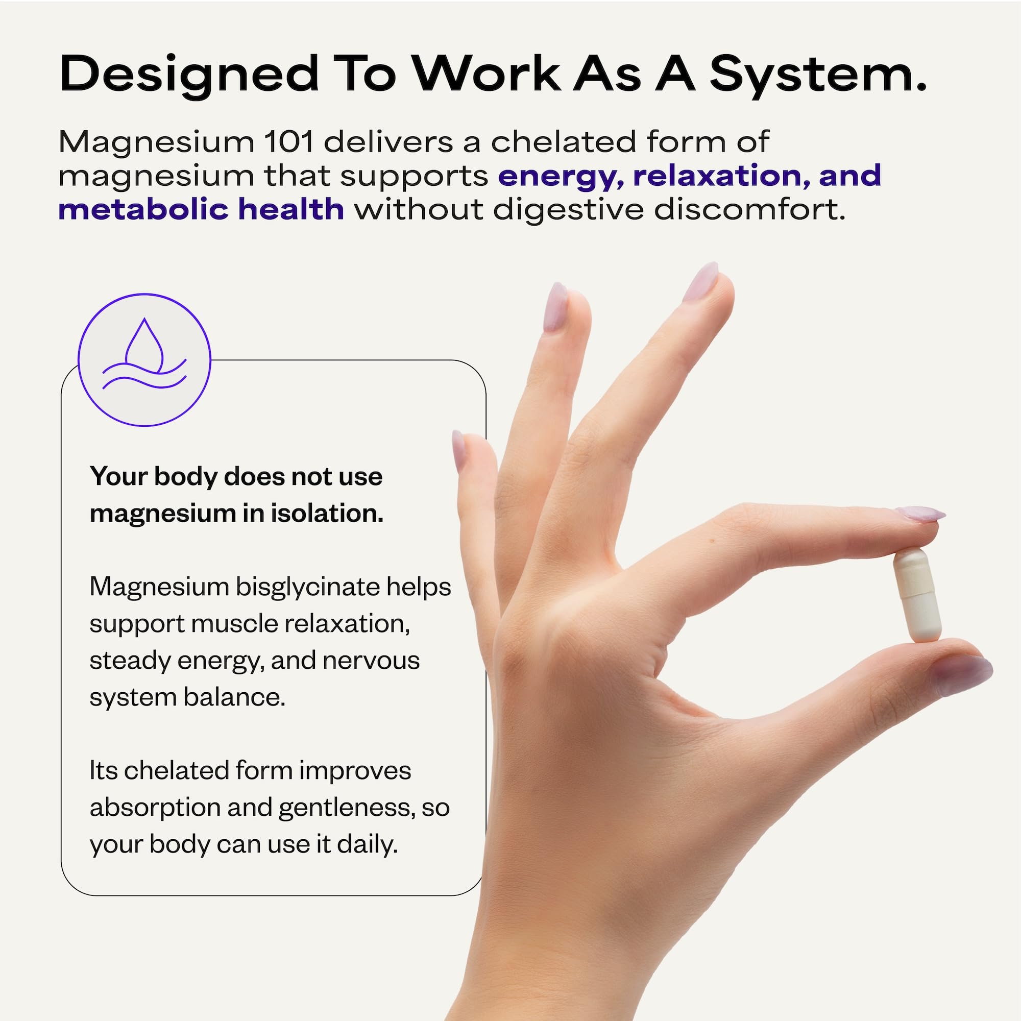 Suppgrade Labs Magnesium 101 by Dave Asprey | Daily Support for Sleep, Metabolism, Relaxation, & Heart Health | 300 mg Chelated Magnesium Bisglycinate | High Absorption Magnesium | 30 Day Supply Suppgrade Labs Au supplements