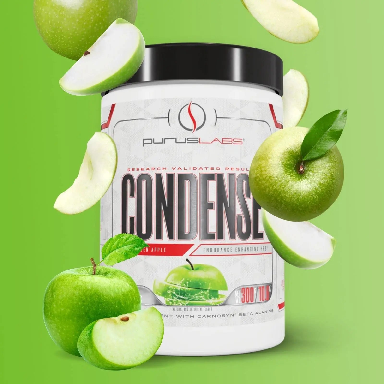 Purus Labs CONDENSE PreWorkout Powder, 40 Servings (Crisp Green Apple) Purus Labs Au supplements