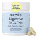 Zenwise Health Digestive Enzymes with Bromelain & Papaya - Multi Enzymes Digestion Supplement with Probiotics & Prebiotics for Gut Health, Gas & Bloating Relief