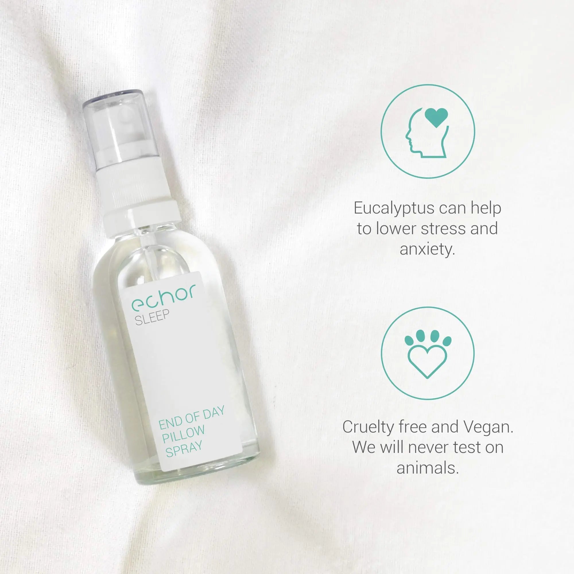 Echor Sleep Pillow Spray. Long Lasting Room Mist/Pillow Mist, Natural Sleep Aid 100% Pure Blend Echor Au supplements
