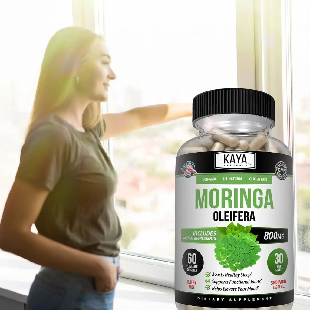 Kaya Naturals Moringa Leaf Extract - Complete Greens Superfood Supplement - Pure Miracle Tree Moringa - Boost Energy Naturally Kaya Naturals Au supplements