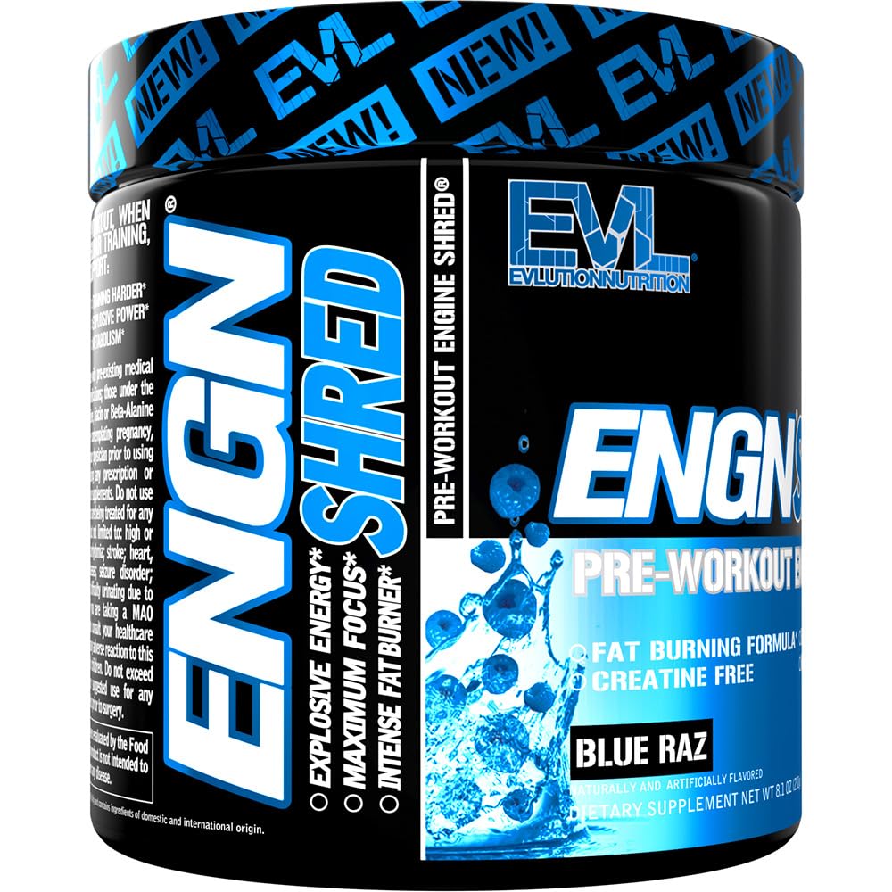 EVL Ultimate Pre Workout Powder - Thermogenic Fat Burn Support Preworkout Powder Evlution Au supplements