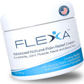 FLEXA Natural Relief Cream - Use on Muscles, Back, Neck, and Joints - with Arnica, Menthol, MSM, Ilex Leaf, and Tea Tree Oil - 3 Oz Jar FLEXA Au supplements