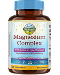 Terranics 5-in-1 Magnesium Complex Supplement 500mg - 5 Forms High Absorption Magnesium Glycinate Citrate Malate Aspartate Gluconate for Sleep Heart Health - Non-GMO 120 Vegan Capsules Terranics Au supplements