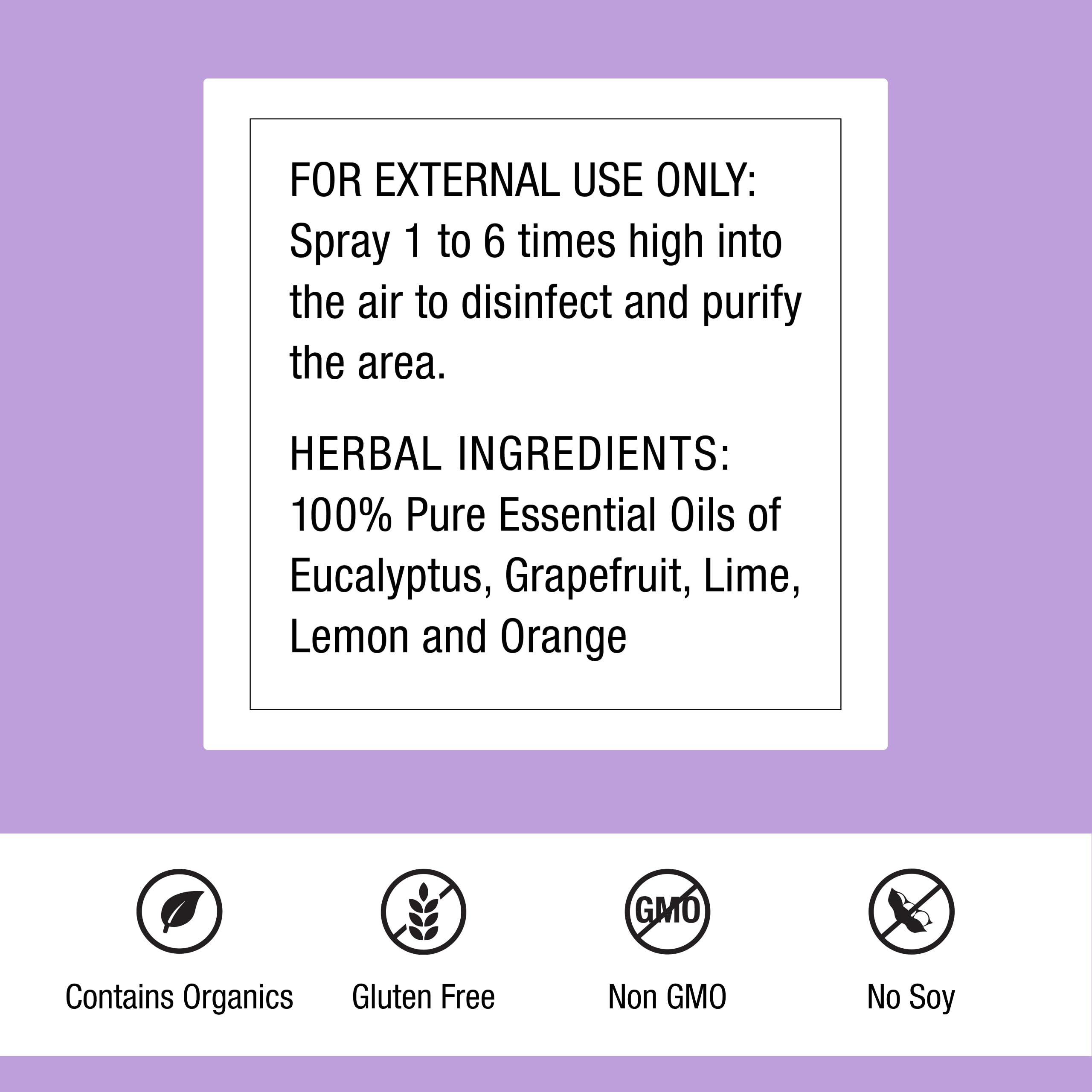 Dr. Schulze's Air Detox - Air Spray for Immune Support - Essential Oils - Uplifting, Calm Atmosphere - Fresh Home - Organic Herbal Formula - 4 oz Dr. Schulze's Au supplements