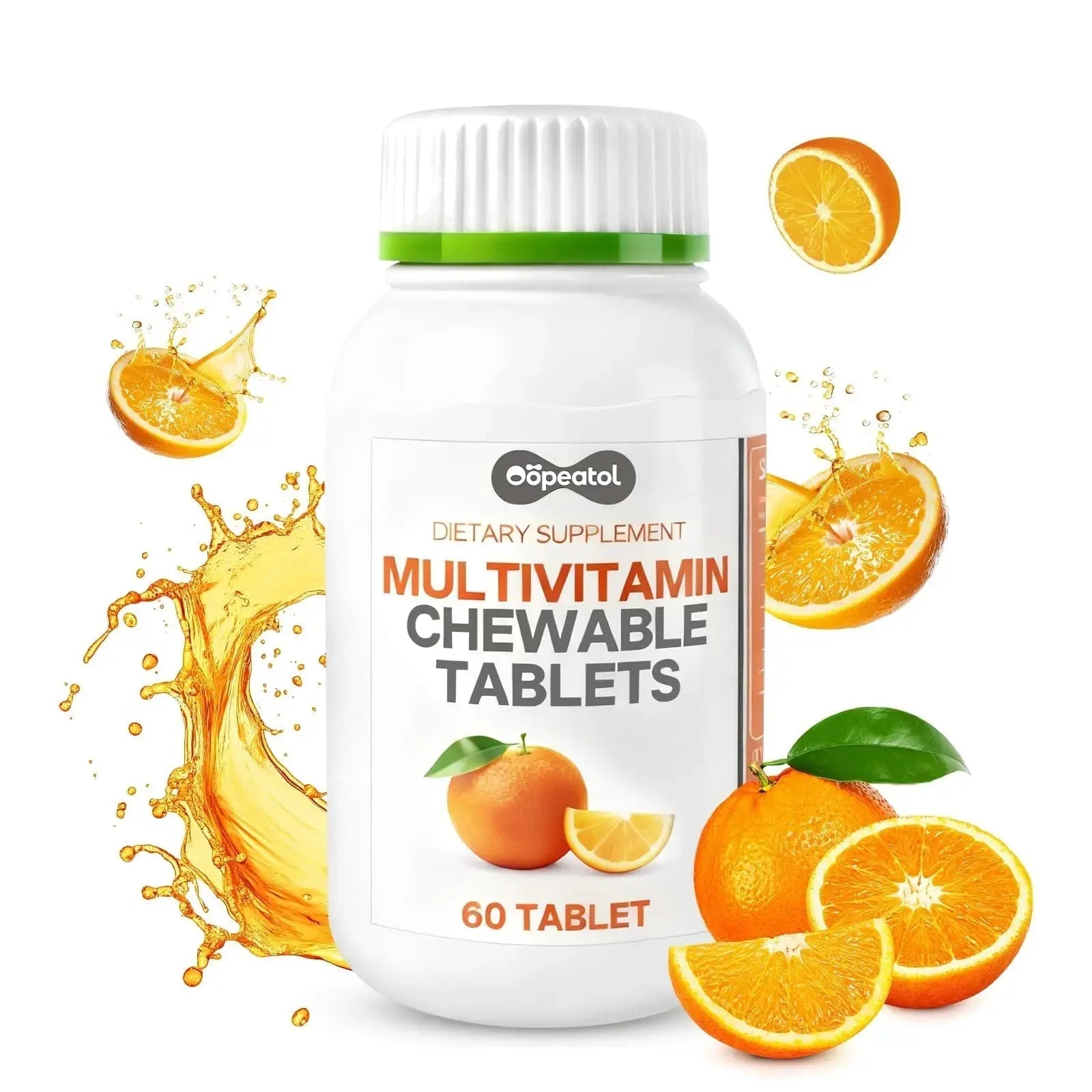 Oopeatol Multivitamin for Adults with Vitamin C, D3 & B Vitamins | Daily Increase Body Protection, Energy & Bone and Joint Equilibrium and Health | Oopeatol Au supplements
