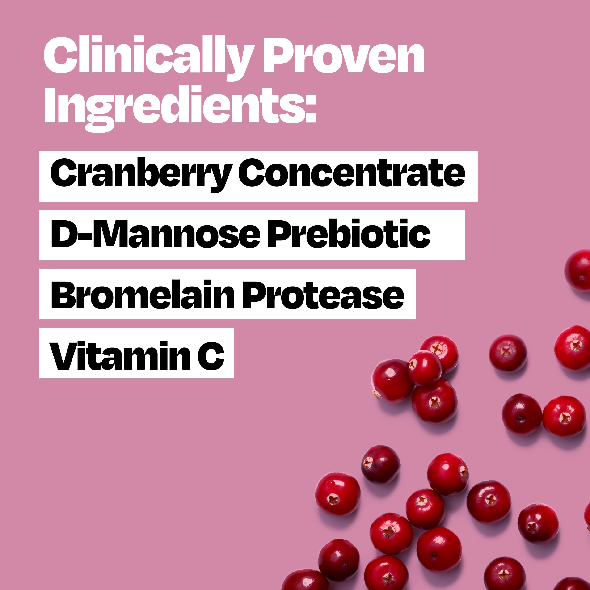 Cystex Urinary Tract Infection Support & Prevention - Cranberry Prebiotic Supplement with D-Mannose & Vitamin C for UTI Protection & Urinary Health Maintenance - 7.6 fl oz (Pack of 2) Cystex Au supplements