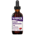 Natrol Liquid Melatonin 1 mg, Adult Melatonin Supplement to Fall Asleep Faster and Stay Asleep Longer, Wake Up Refreshed,