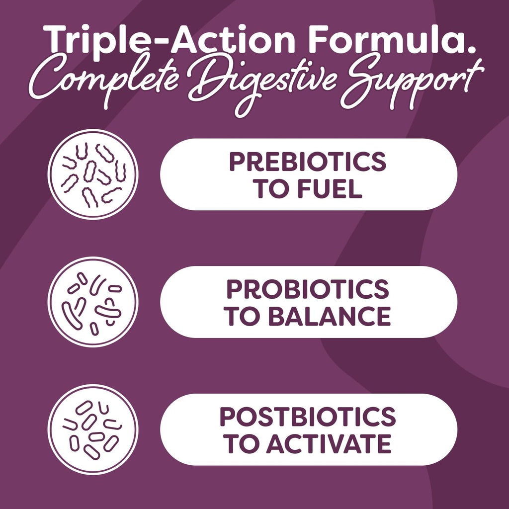 Probulin Total Care Immune = Prebiotics + Probiotics + Postbiotics + Elderberry to Support Immune & Gut Health - 20 Billion CFU - 10 Probiotic Strains, 30 Vegan Capsules Probulin Au supplements
