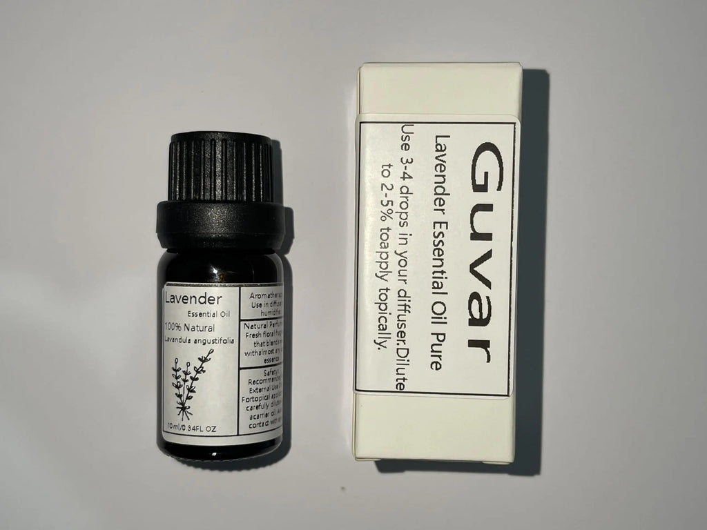Guvar Lavender Essential Oil Pure for Diffuser for Aromatherapy and Home 100% Pure Natural Extraction Guvar Au supplements