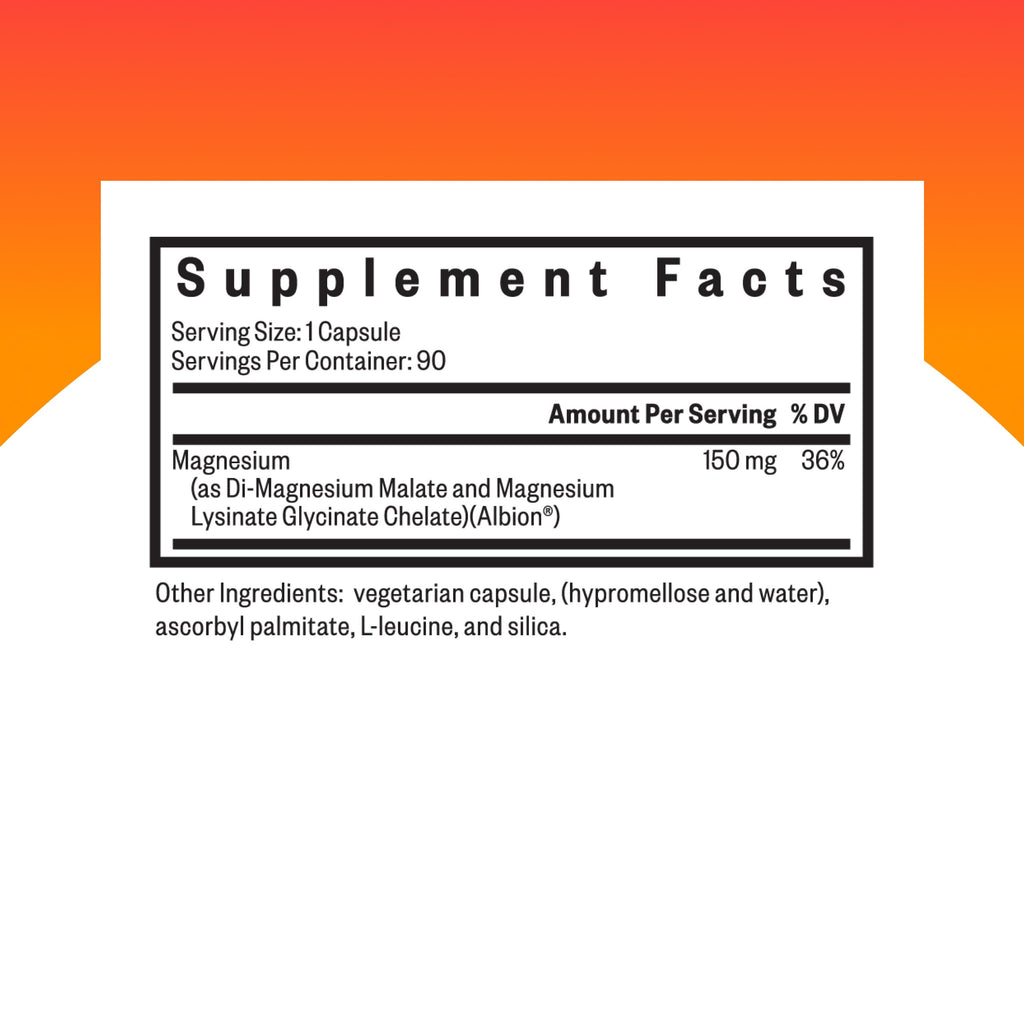 Seeking Health Optimal Magnesium - Mineral Supplement Aids Optimal Magnesium Absorption - Bioavailable Forms of Magnesium for Energy,