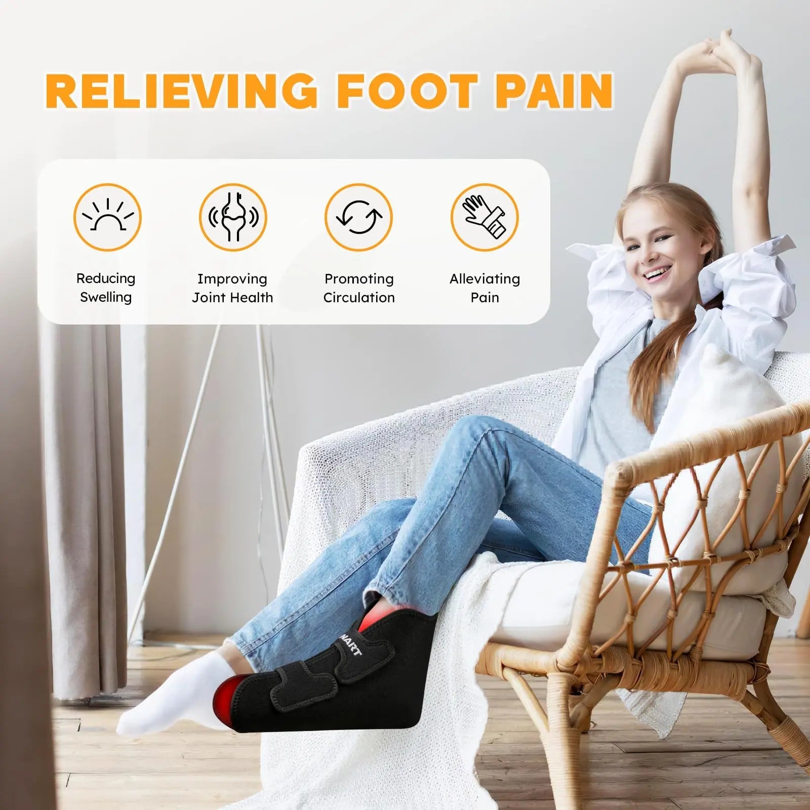 Doinart Red Light & Infrared Therapy for Feet—Infrared Light Therapy Feet for Neuropathy Shoe Wraps Toes Doinart Au supplements