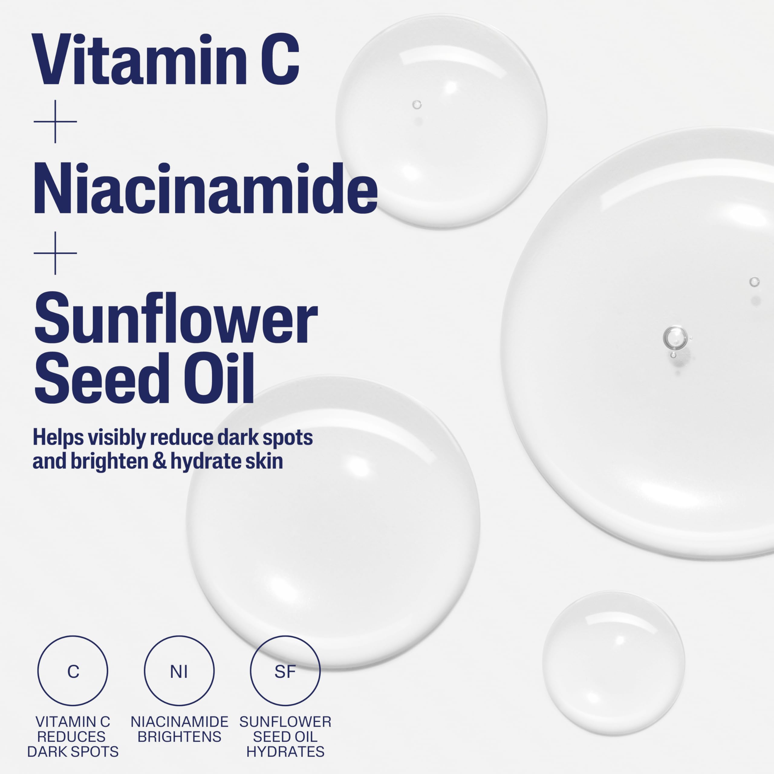 Cetaphil Vitamin C Serum, Visibly Reduces Look of Dark Spots and Hyperpigmentation, Formulated with Niacinamide