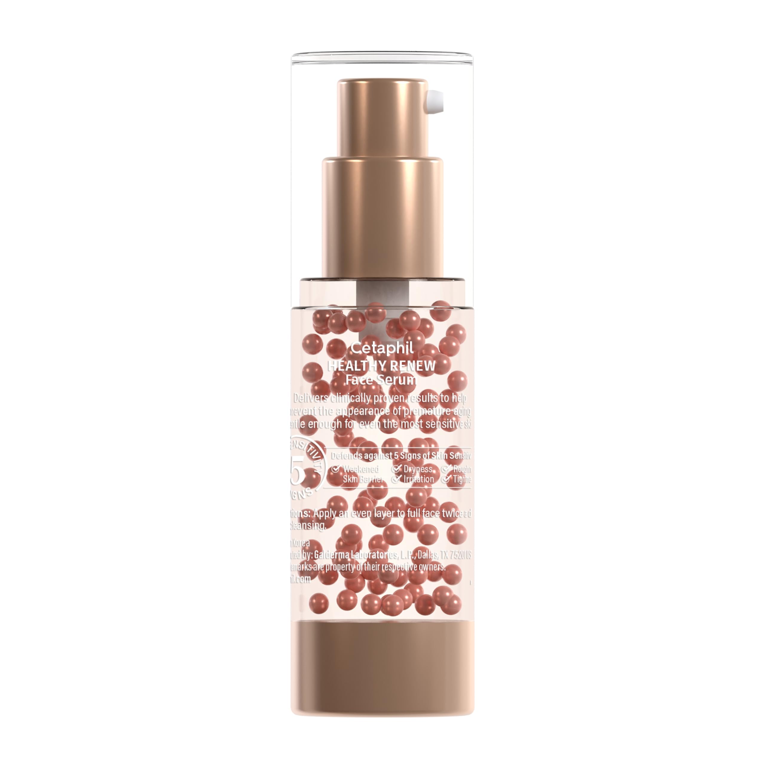 Cetaphil Healthy Renew Anti Aging Face Serum 1 Oz, Retinol Alternative Serum for Face with Niacinamide & Peptides