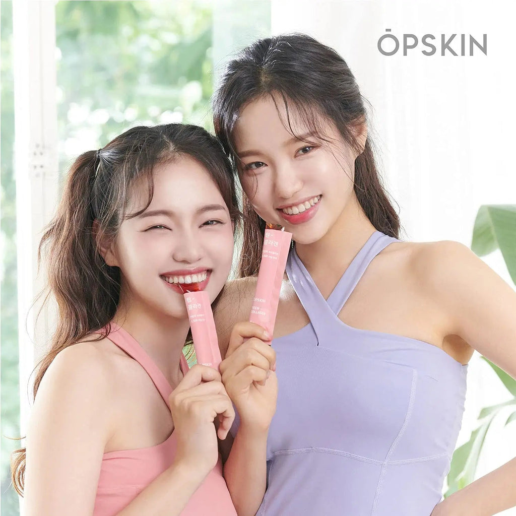 OPSKIN Teen Collagen 14 Pieces, Hydrolysed Marine Collagen Jelly, Grapefruit Flavour Gummy Sticks OPSKIN Au supplements