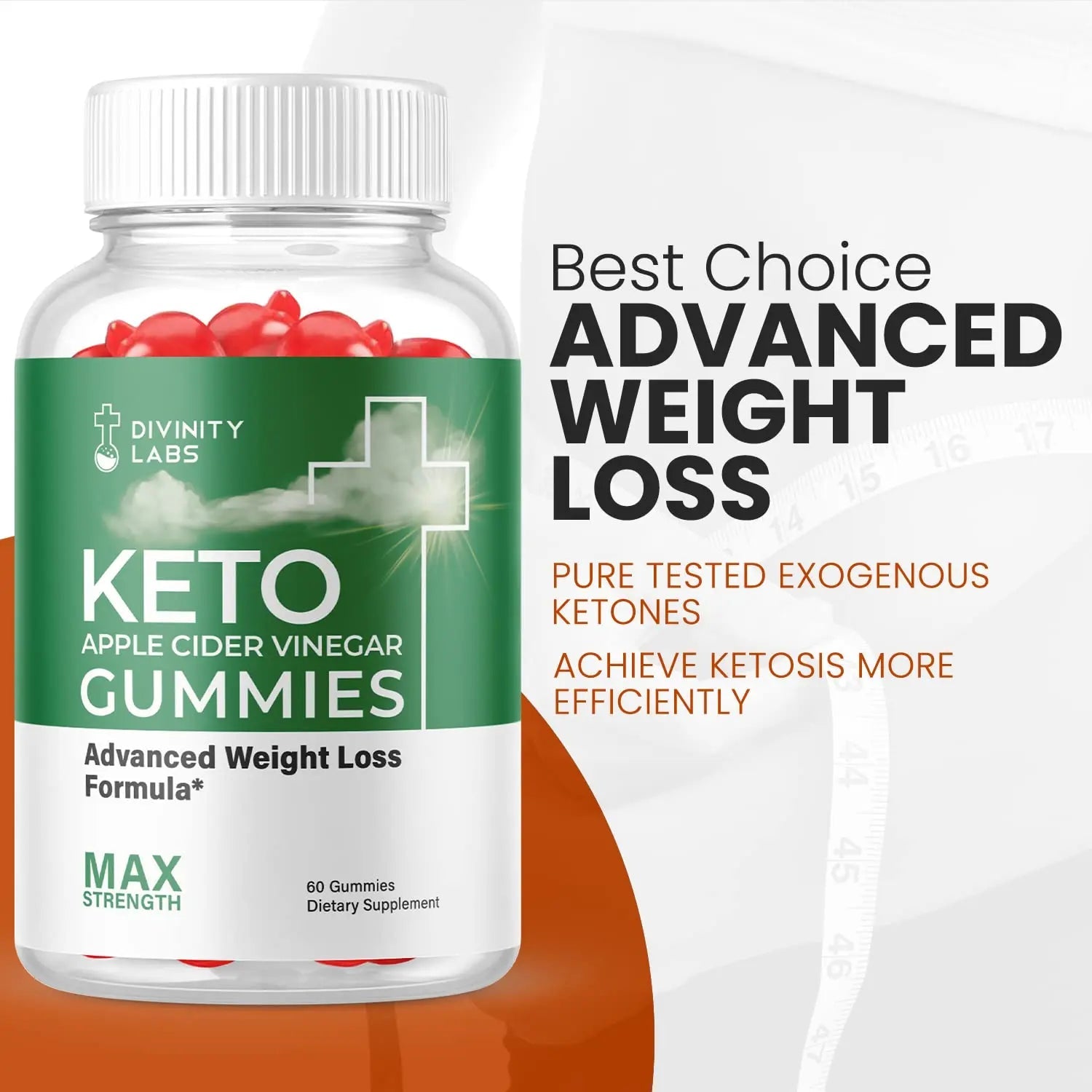 Ark Labs Divinity Labs Keto ACV Gummies, Gummies (3 Pack) Ark Labs Au supplements
