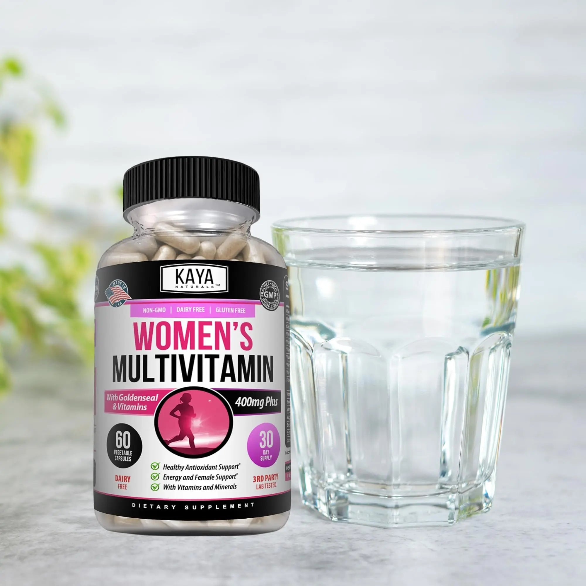 Kaya Naturals Women's Multivitamin, Overall Healthy Antioxidant, and Immune Support, Vitamins A, D, C, E, Biotin Kaya Naturals Au supplements