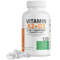 Bronson Vitamin K2 (MK7) with D3 Supplement Non-GMO Formula 5000 IU Vitamin Bronson Au supplements