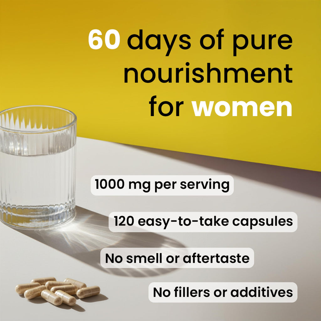 Beef Organ Supplement for Women – Grass Fed Liver, Uterus, Ovary, Heart, Kidney – 30+ Nutrients to Support Hormone Balance, Cycle Health, Energy, Immunity