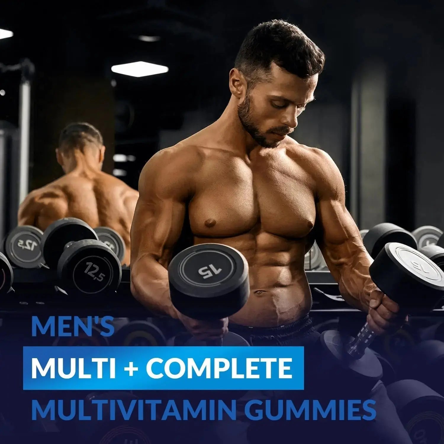 WEEVIT Mens Multivitamins Gummies, Omega 3, CoQ10, Turmeric, Lycopene, Digestive Enzymes, Daily Mens Vitamins A C D E B6 B12 WEEVIT Au supplements