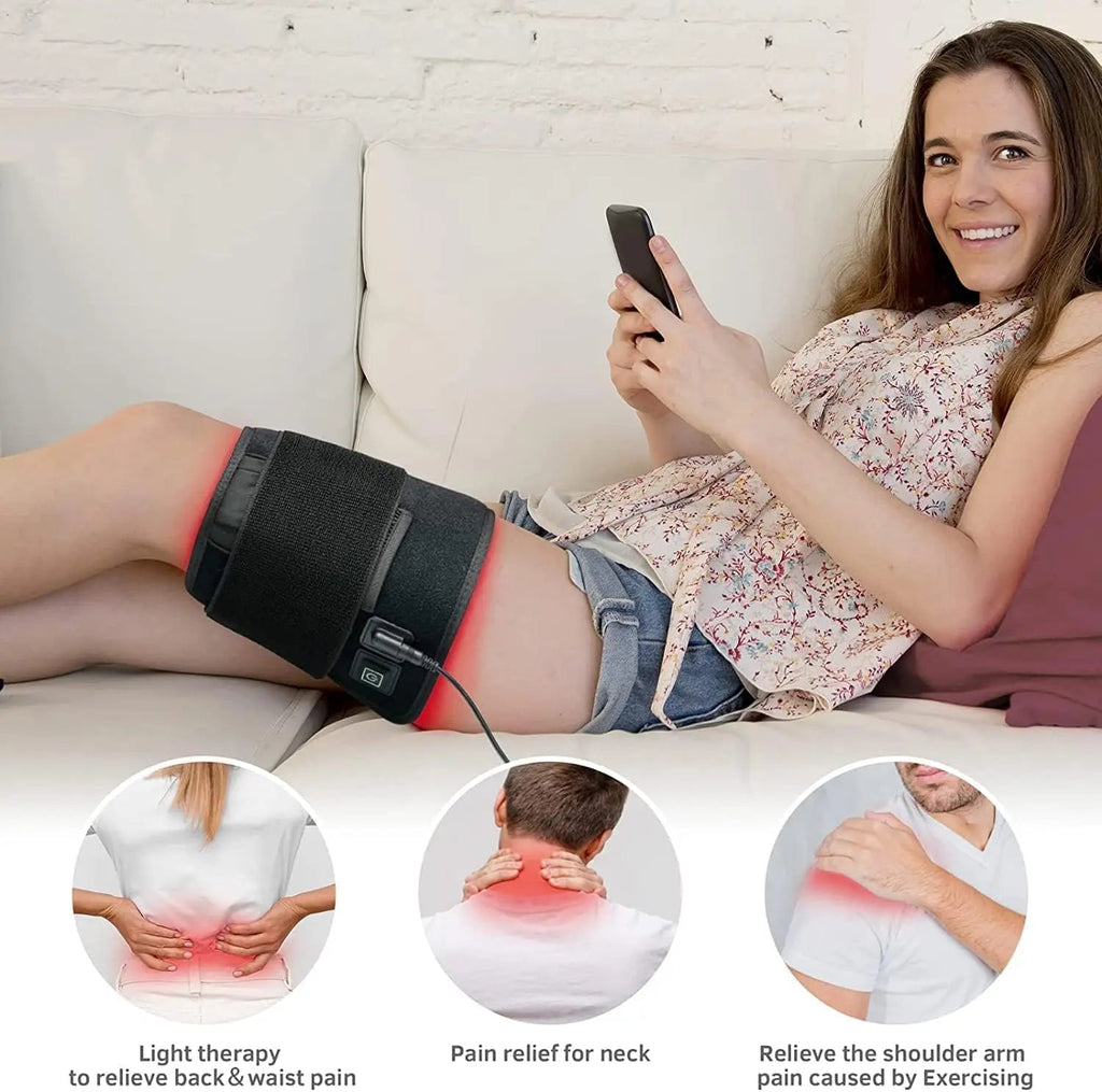 UTK Red Light Therapy Pad for Body Pain Relief, LED 660＆850nm Wearable Wrap Deep Therapy UTK Au supplements