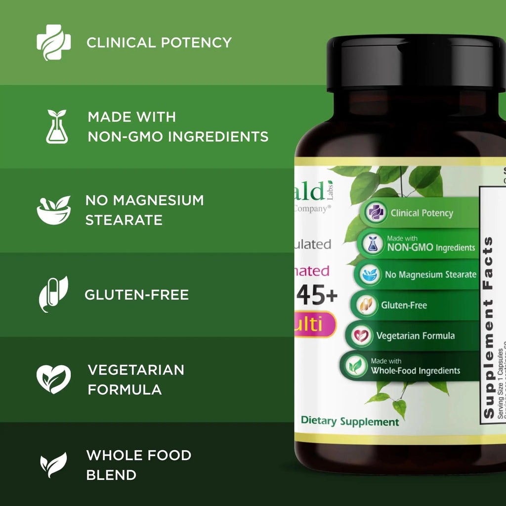 EMERALD LABS Women's 45+ 1-Daily Multi - Complete Multivitamin for Comprehensive Support, Bone & Heart Health* EMERALD LABS Au supplements