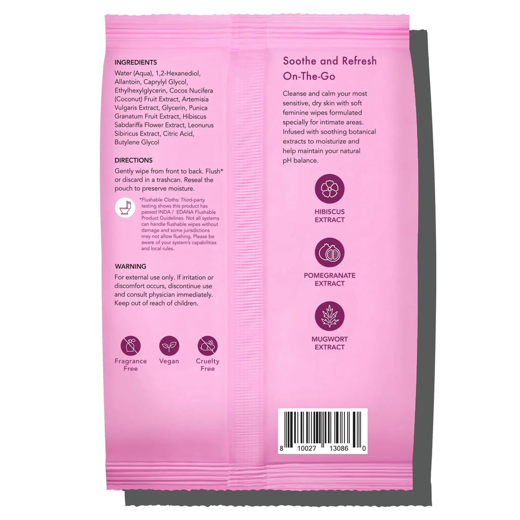 Rael Feminine Wipes, Soothing Wipes for Women - pH Balance, Clean Ingredients, All Skin Types Rael Au supplements
